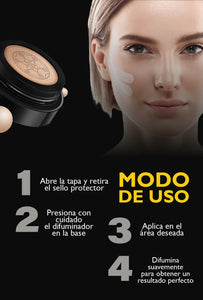 BASE CC CREAM - BASE DE ALTA COBERTURA - ENVÍO GRATIS